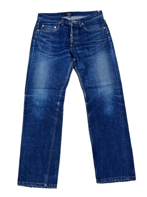 A.P.C. A.P.C NEW STANDARD BUTTON REDLINE SELVEDGE JEANS