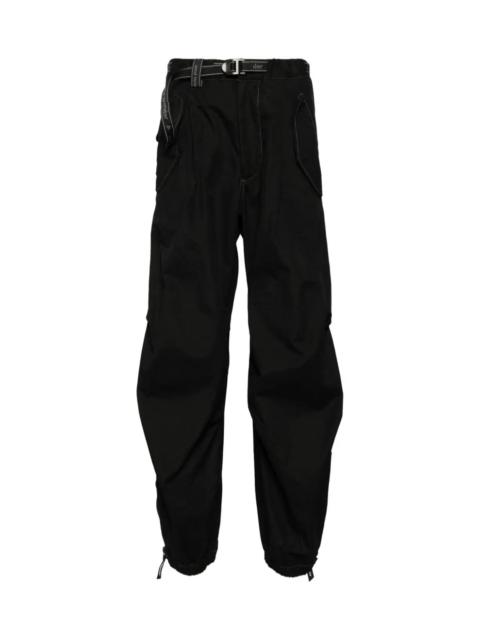 and Wander SIDE-ZIP TAPERED TROUSERS