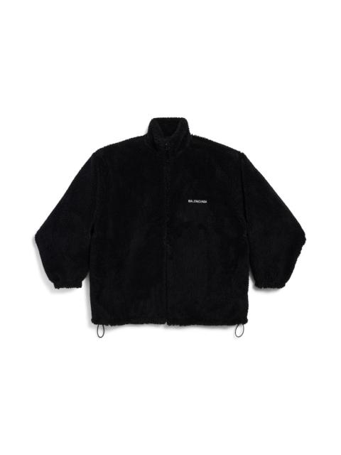 BALENCIAGA Women's Balenciaga Back Zip-up Jacket in Black