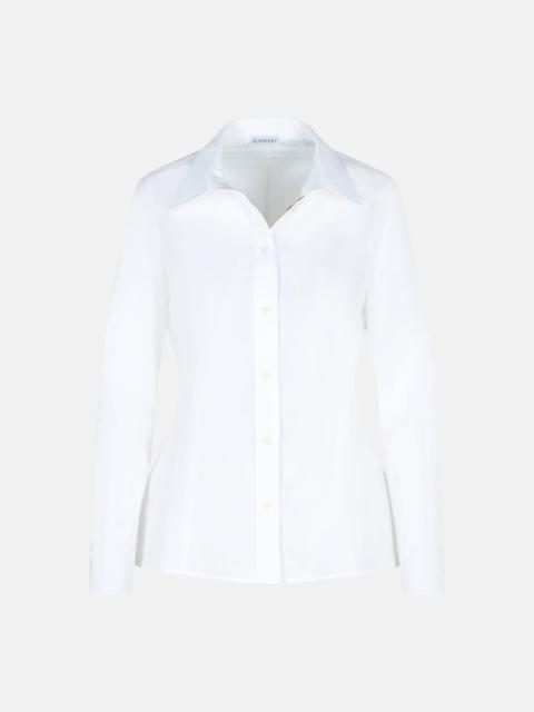 Burberry 'ELIZA' WHITE COTTON POPLIN SHIRT