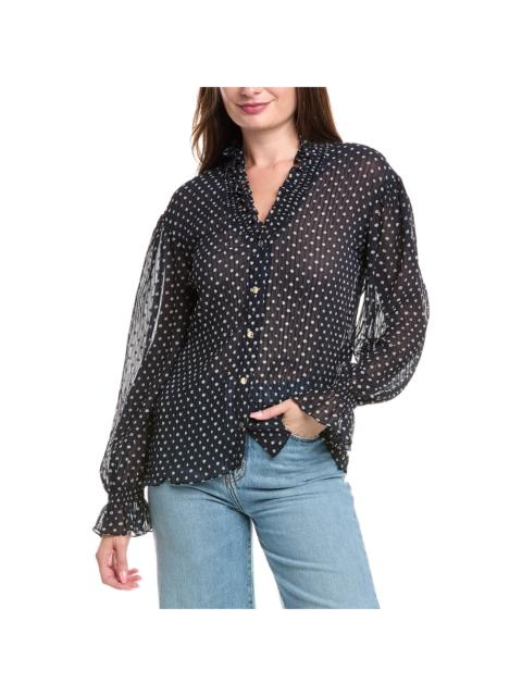 Sandro Sandro Pleated Shirt