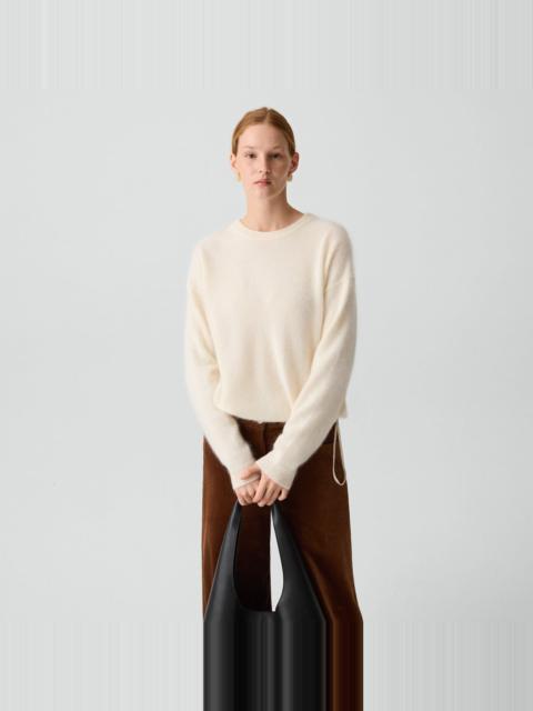 Theory Drawstring Sweatshirt in Airy Cashmere