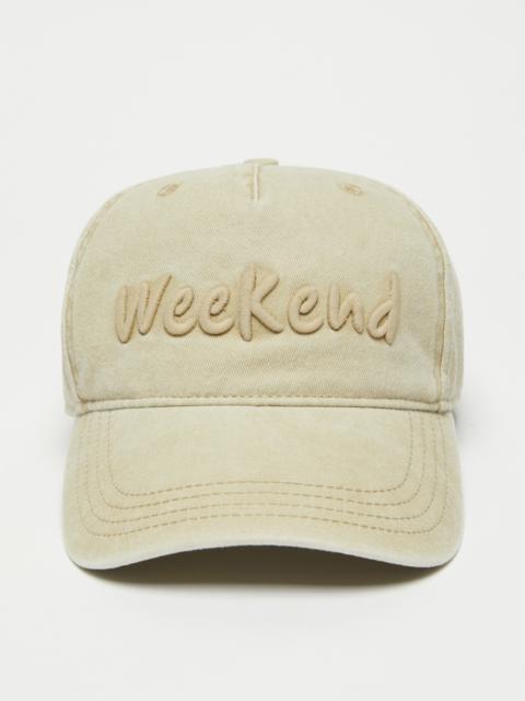 WEEKEND Max Mara BRUNO Canvas baseball cap