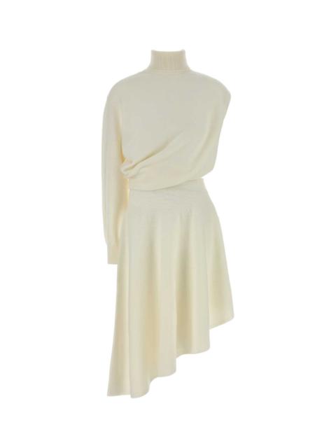 Alaïa Alaia Women Ivory Wool Dress