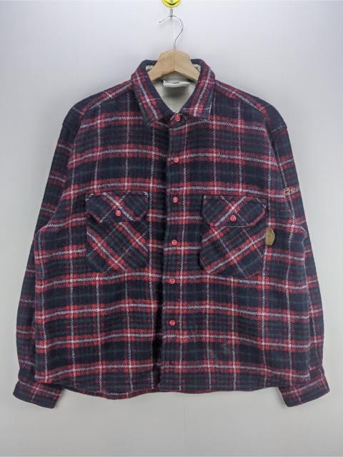 Other Designers Vintage - Steals🔥Flannel Plaid Checkered by Bear Valkyrie Corp
