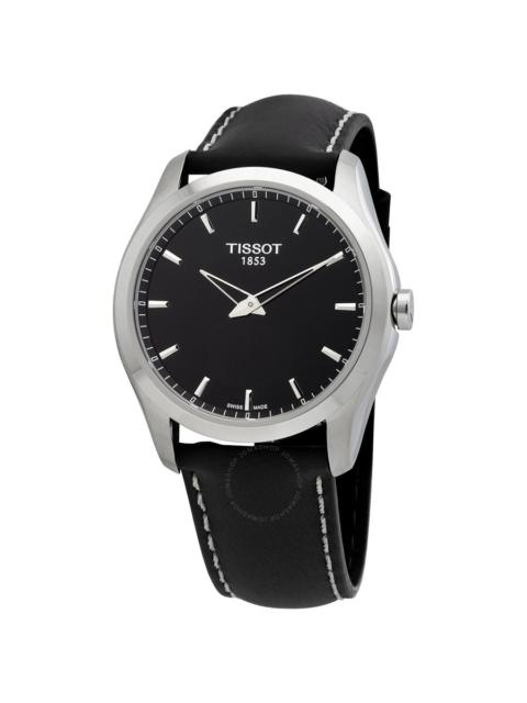 Tissot - Open Box - Tissot Couturier Quartz Black Dial Men's Watch T0354461605102