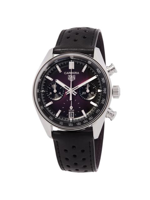 TAG Heuer Tag Heuer Carrera Chronograph Automatic Purple Dial Men's Watch CBS2219.FC6607