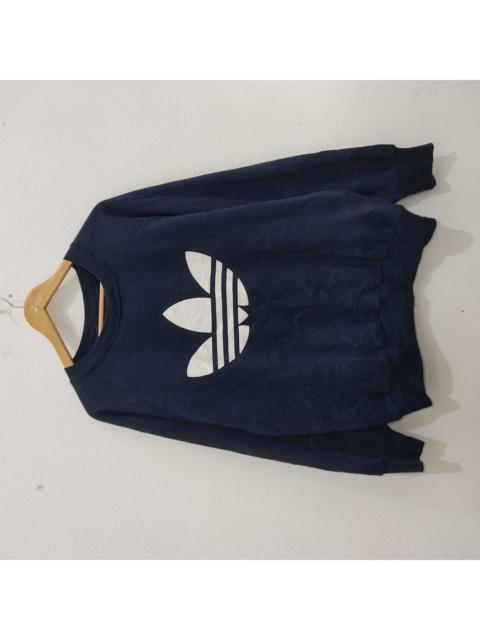 adidas Trefoil Big Logo Oversize Sweatshirt Pullover Shirt