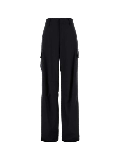 Bottega Veneta Bottega Veneta Women Midnight Blue Wool Cargo Pant