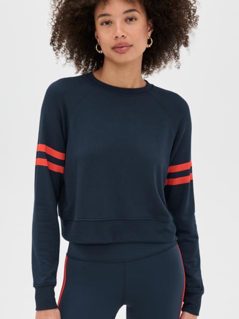 SPLITS59 Brooks Stripe Fleece Sweatshirt