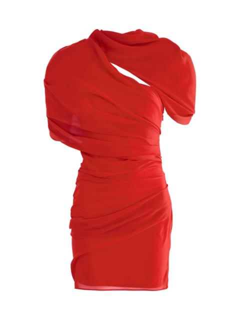 JACQUEMUS Jacquemus La Robe Castagna Chiffon Mini Dress