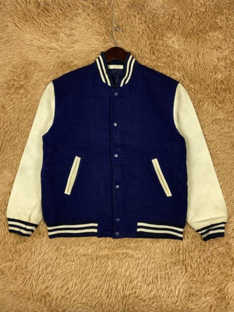 Other Designers Japanese Brand - Vintage Sporty Casual Varsity Jacket DJ1006