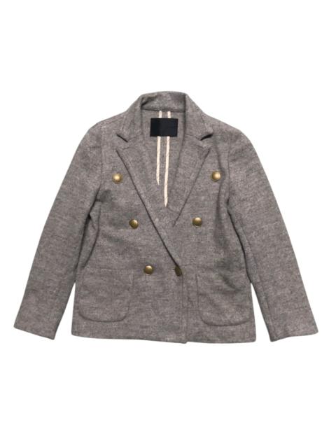 Yohji Yamamoto Japanese Brand Hart Sho.inc Double Breasted Blazer Jacket