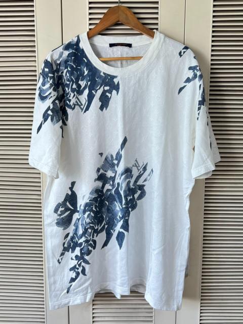 Louis Vuitton Louis Vuitton Ink-Wash Floral Short-Sleeve T-Shirt