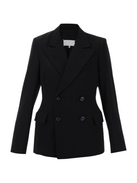 Slim-fit Wool Jacket With A Fitted Waist