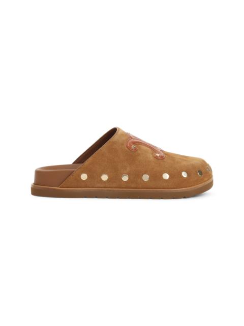 CELINE Celine Triomphe Wedge Mules Women