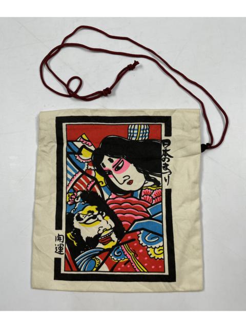 Other Designers Japanese Brand - japanese traditional motif bag t6