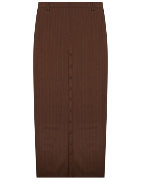 Jean Paul Gaultier Jean Paul Gaultier MIDI Skirt with Buttons for Women