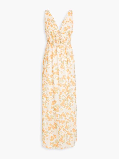 Other Designers Vacation floral-print cotton and ECOVERO™-blend maxi dress