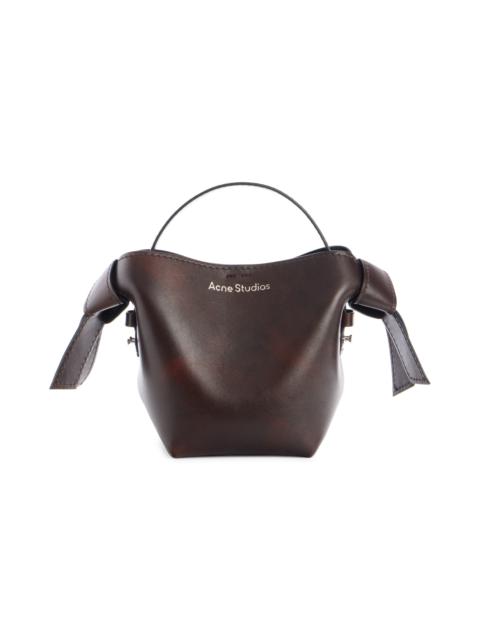Acne Studios Musubi Multipocket Leather Shoulder Bag