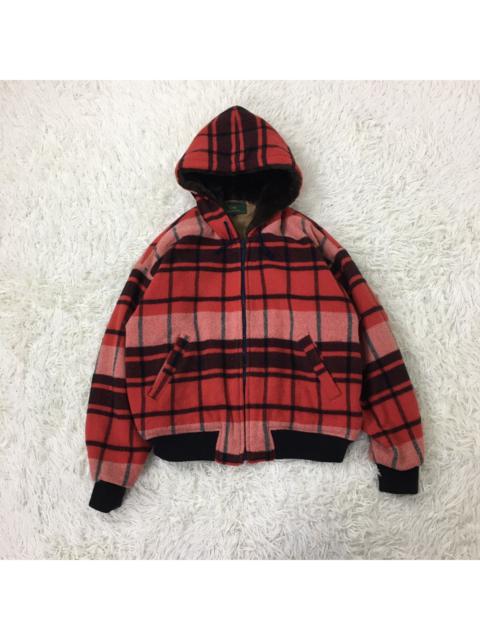 Other Designers Archival Clothing - Japanese Wool Tartan Hoodie Bomber