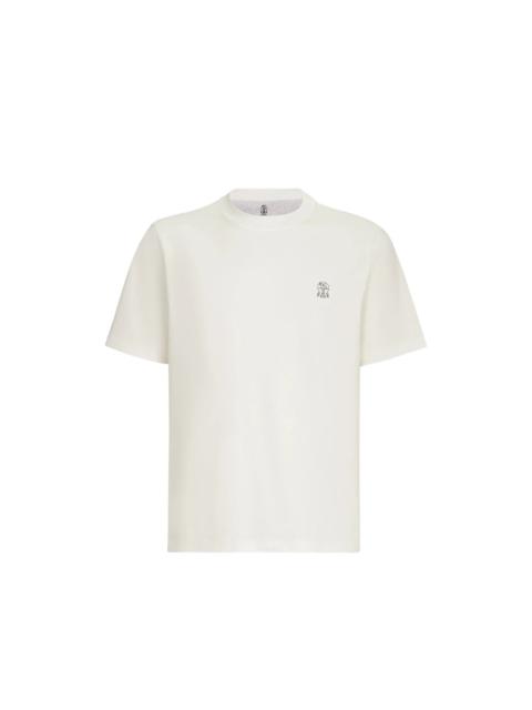 Brunello Cucinelli Brunello Cucinelli White T-Shirts & Vests - T-Shirts Men