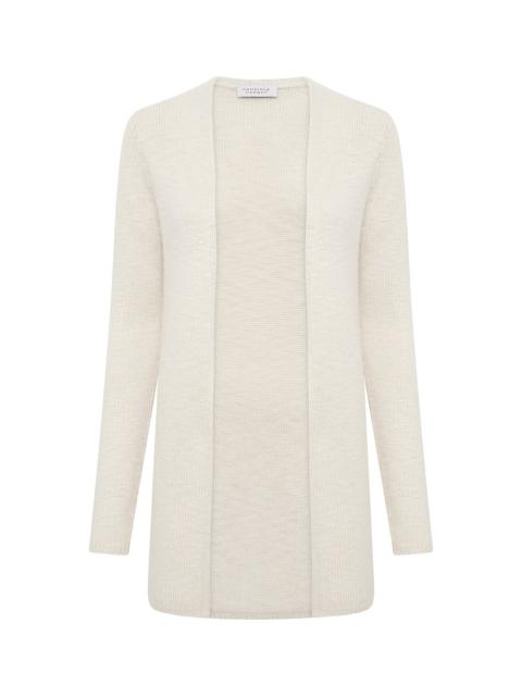 GABRIELA HEARST Jani Knit Cardigan in Ivory Cashmere