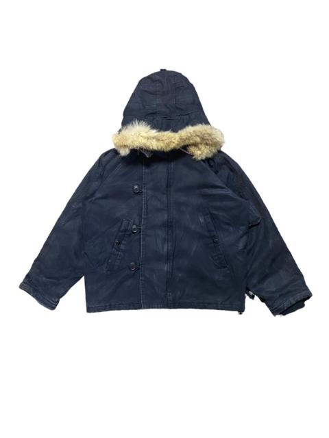 Other Designers Vintage Flying Man Heavy Attached Hood N-2B Jacket