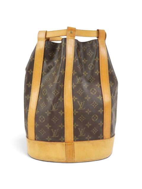 Louis Vuitton Randonnée leather backpack