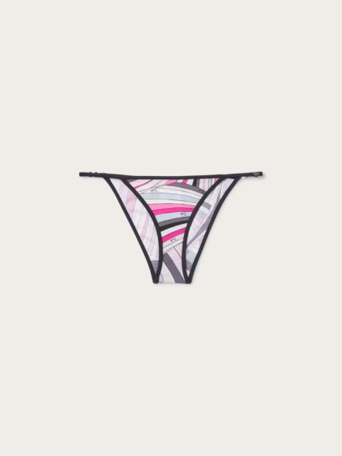 PUCCI IRIDE PRINT ADJUSTABLE BIKINI BRIEF