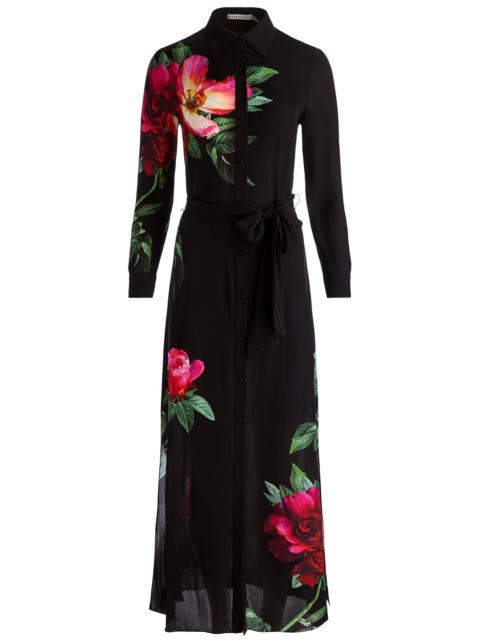 Alice + Olivia CHASSIDY MAXI SHIRT DRESS
