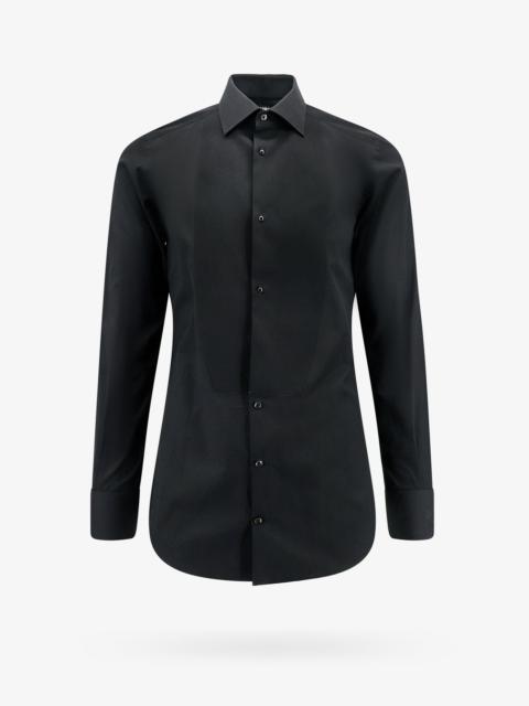 Dolce & Gabbana Dolce & Gabbana Men Gold Cotton Shirt