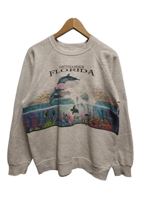 Other Designers Vintage - Sweatshirt Vintage Daytona Beach Florida x Streetwear