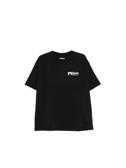 Rhude Rhude Black T-Shirts & Vests - T-Shirts Men
