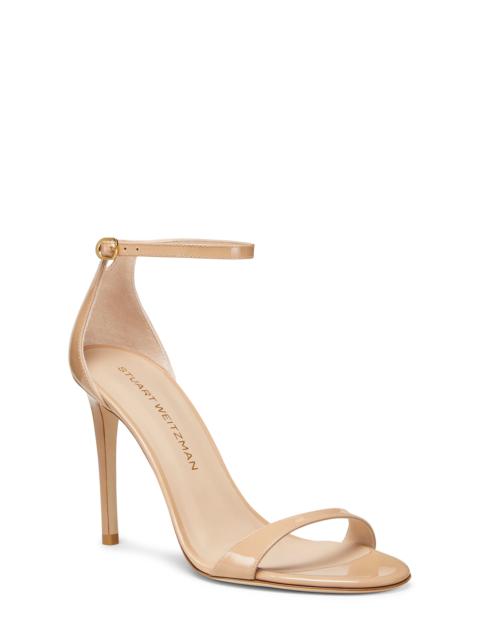 Stuart Weitzman Stuart Weitzman Nudist II Sandal 100 in Adobe at Nordstrom