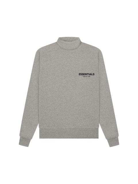 ESSENTIALS Fear of God Essentials Mockneck 'Dark Oatmeal'