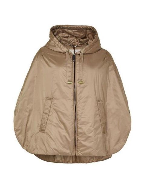 Max Mara MAX MARA THE CUBE Felicia Honey Gold Cape Jacket New & Authe