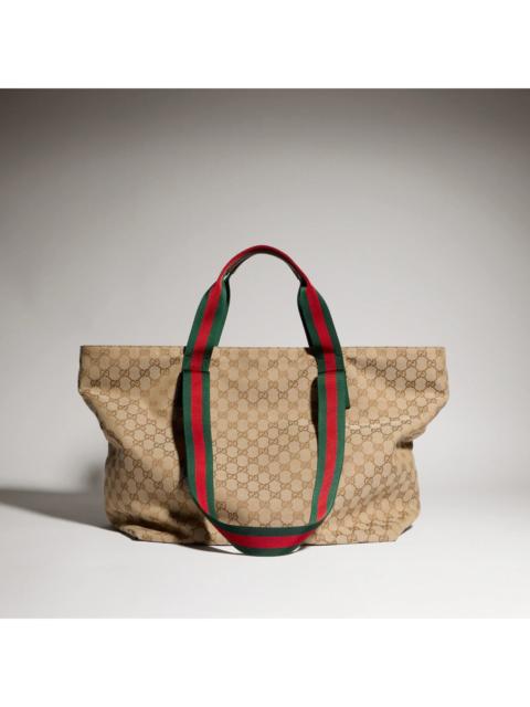 GUCCI Gucci GG Medium Shoulder Bag Beige Men