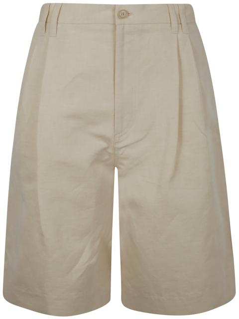 FILIPPA K Relaxed Pleated Cotton Linen Skirt