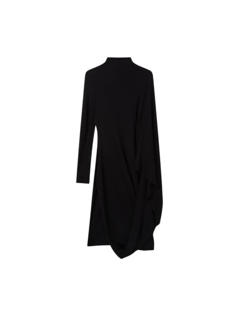 Stella McCartney Jersey Midi Cape Dress