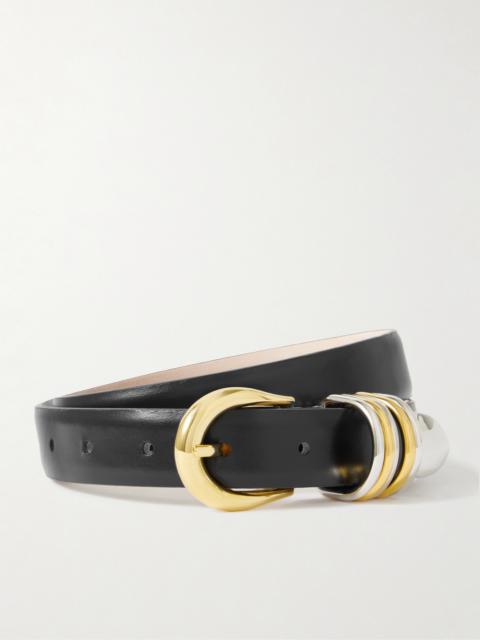 DÉHANCHE Hollyhock Embellished Leather Belt