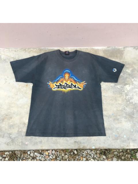 Other Designers Vintage - Sun Faded Tribal Gear USA Robot Tee