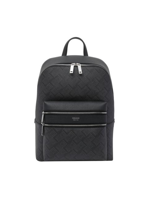 FERRAGAMO Ferragamo Men Monogram Ferragamo Backpack