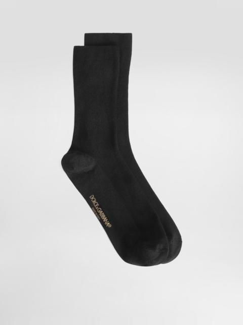 Dolce & Gabbana Ribbed socks
