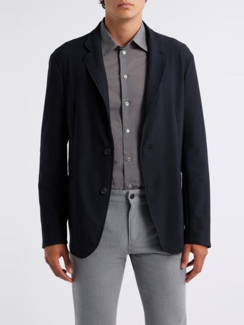 EMPORIO ARMANI Emporio Armani Rice Stitch Sport Coat in Navy at Nordstrom