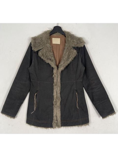 Other Designers 2000s Vintage Levis Redloop Herringbone Lined Sherpa Jacket
