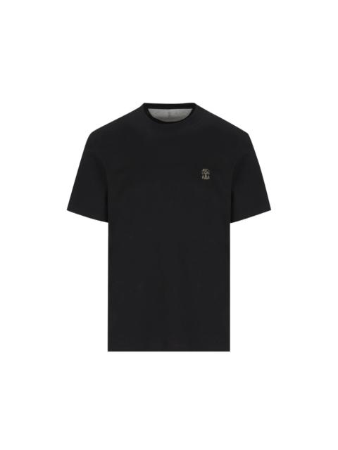 Brunello Cucinelli Brunello Cucinelli Black T-Shirts & Vests - T-Shirts Men