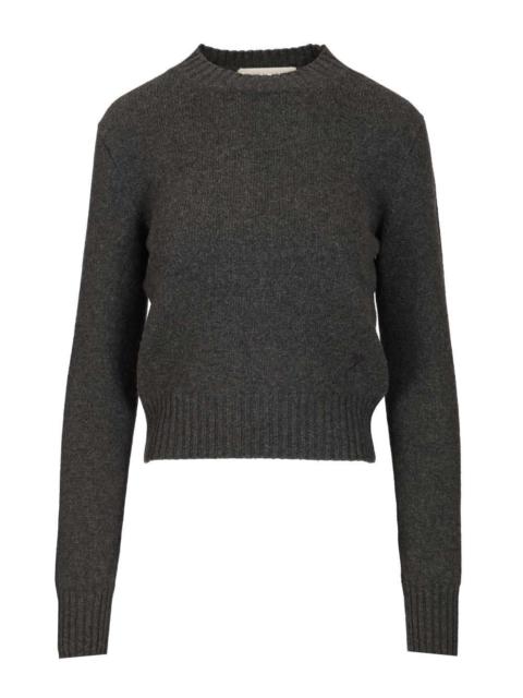 AMI Paris Ami Women Wool And Cashmere Sweater