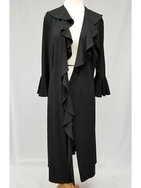 Dolce & Gabbana ARCHIVE DOLCE & GABBANA RUFFLE COLLAR BLACK DRESS