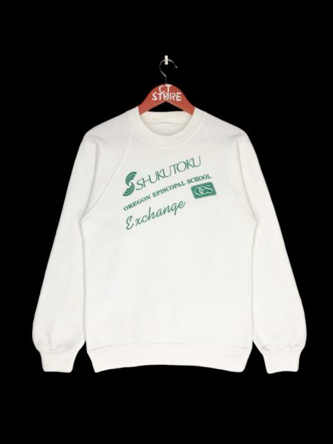 Other Designers Vintage - Vintage Shukutoku University Japan Sweatshirt